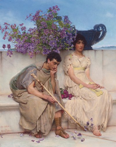 An eloquent silence av Lawrence Alma Tadema